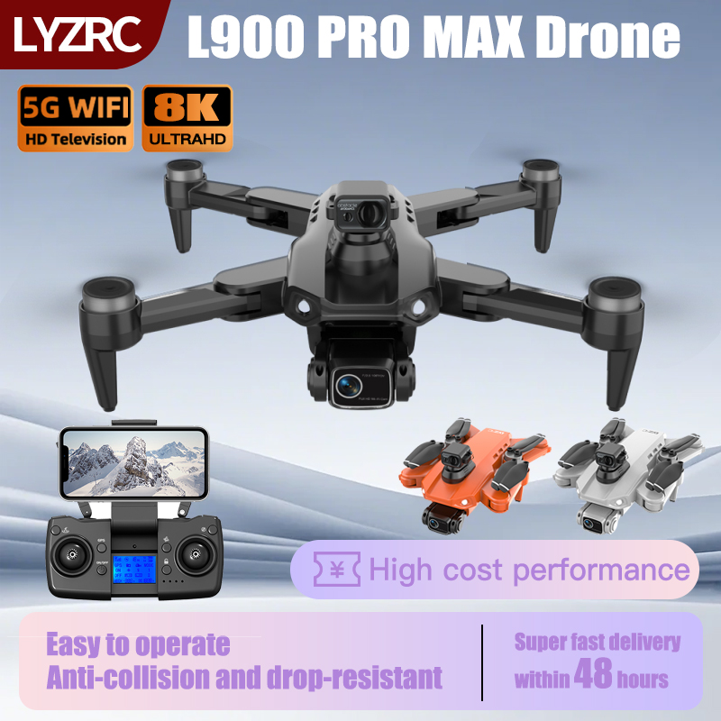 Drone Multispectral - LYZRC L900 PRO MAX レーザー障害物回避 GPS