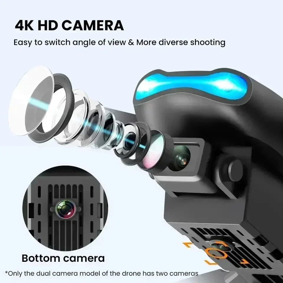 新型E99Pro RCドローン 4Kプロ仕様 広角デュアルH - Drone Multispectral のレビューと価格