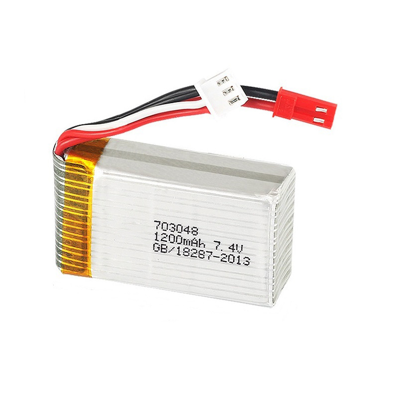リポバッテリー 2S 7.4V 1200mAh 703048 - Eachine Drone E010 のレビューと価格