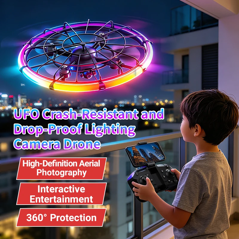 JJRC H145 UFO RCドローン、デュアルHDレンズ - Drone Cinematic のレビューと価格