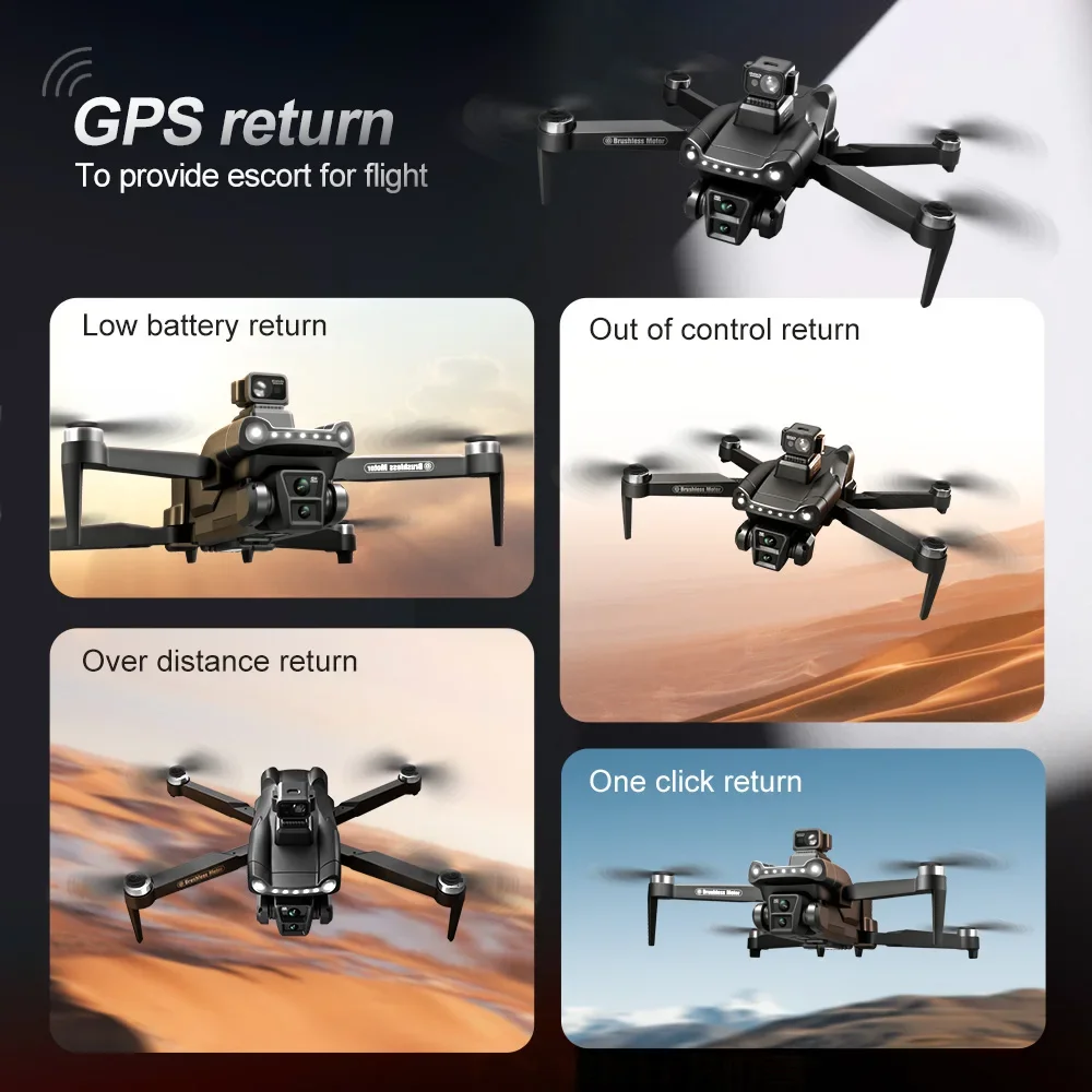 オリジナルV198GPS 4Kドローン プロフェッショナルF - Drone Video Production のレビューと価格